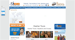 Desktop Screenshot of keshertours.com